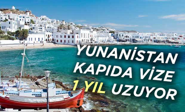 Yunanistan kapda vize