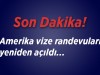 Amerika Vize Randevu Kısıtlaması Kaldırıldı