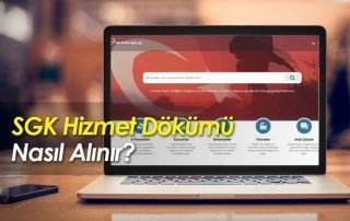 SGK hizmet dökümü edevlet üzerinden nasıl alınır