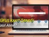 Nüfus Kayıt Örneği